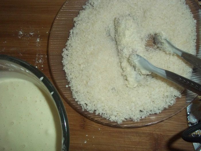 Куриные крылышки в кляре