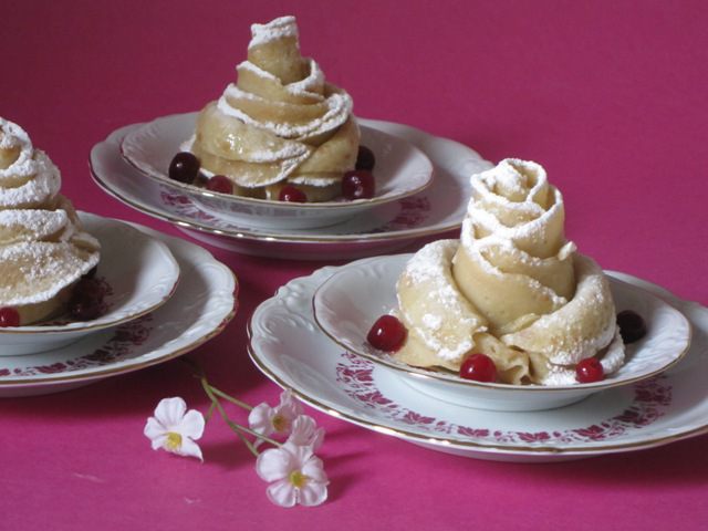 &amp;quot;Розочки&amp;quot; из блинчиков