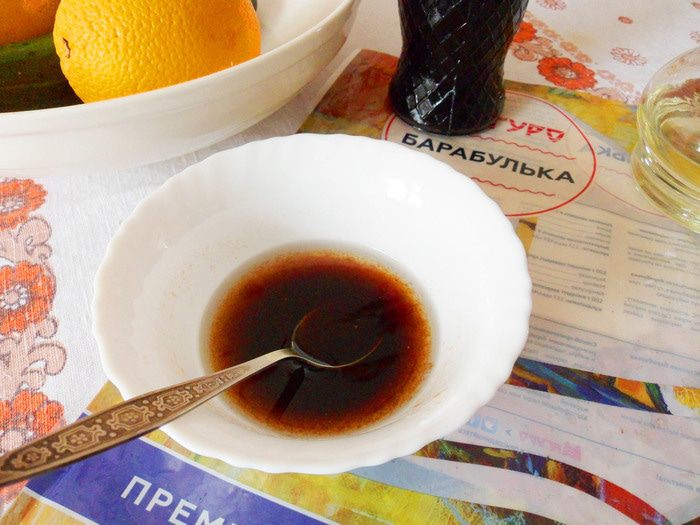 Салатный микс с барабулькой