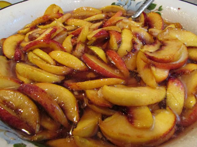 Варенье из нектаринов и лимона
