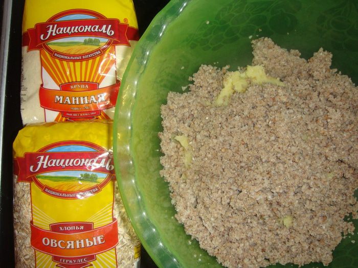 Постные котлеты из гречки и картофеля