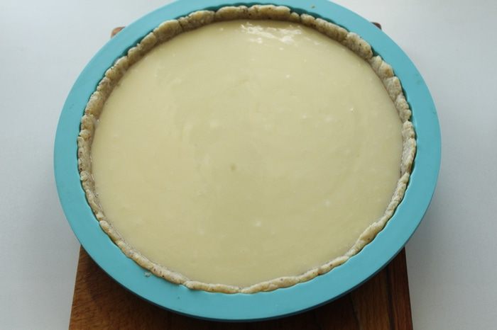 Тарт с рикоттой и клубникой