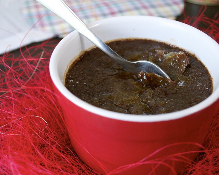 Шоколадный крем-брюле 