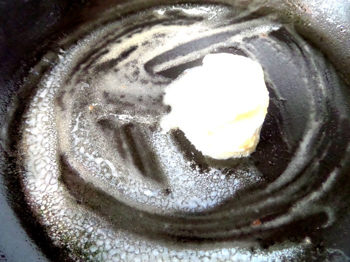 Французские блинчики (crepes) с красной рыбкой 