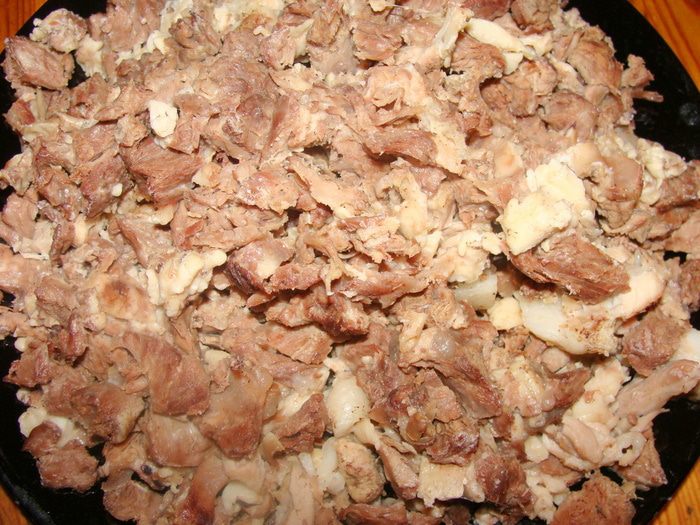 Сырный суп с говяжьими ребрами