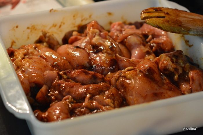 Остро-сладкая курочка