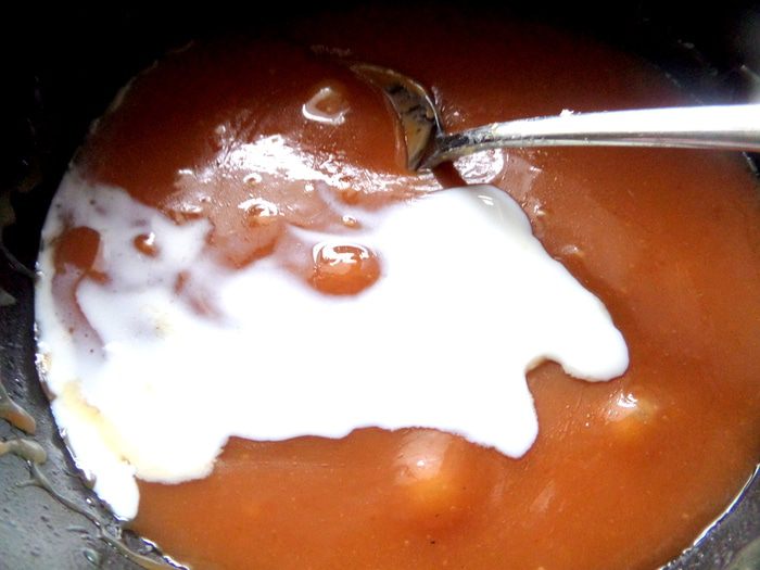 Тирамису на твороге с карамельной прослойкой