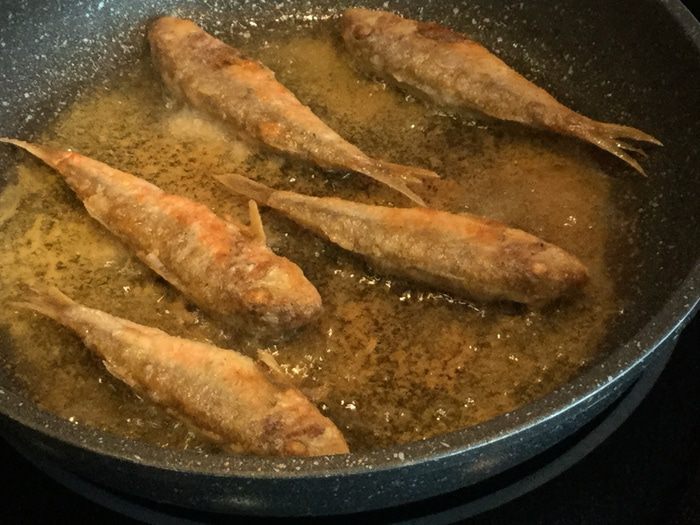 Барабулька с ароматным маслом