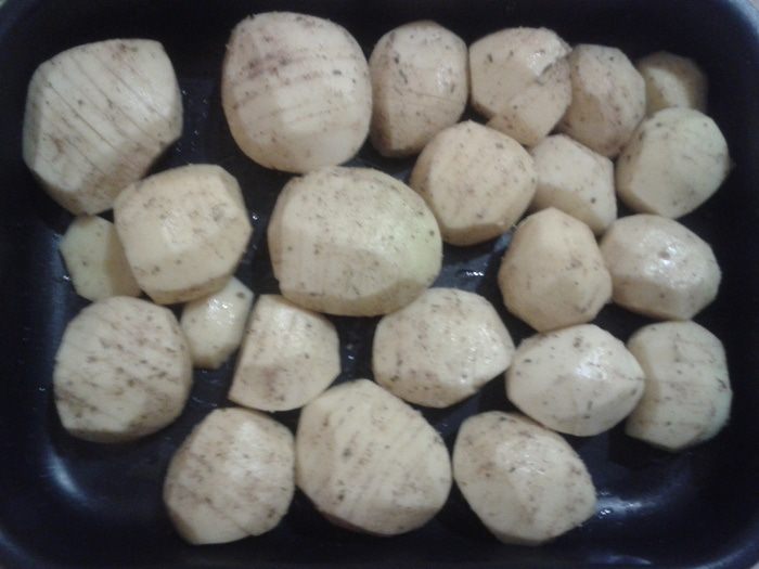 Очень вкусный и ароматный картофель