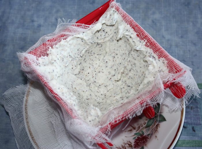 Творожная пасха с маком