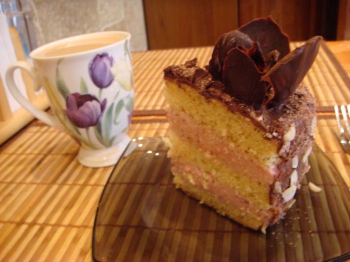 Торт &amp;quot;Шоколадные тюльпаны&amp;quot;