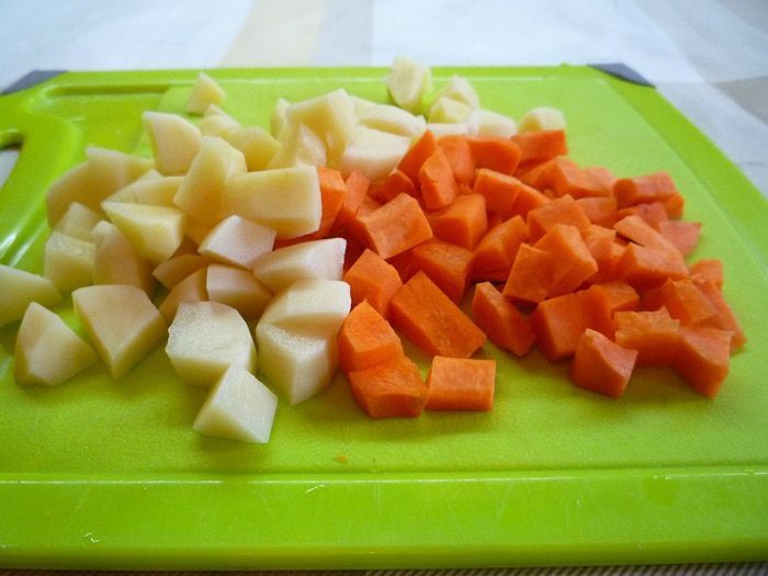 Крем-суп из тыквы с яблоками