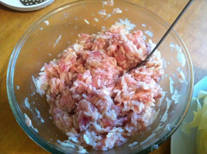 Голубцы с мясом