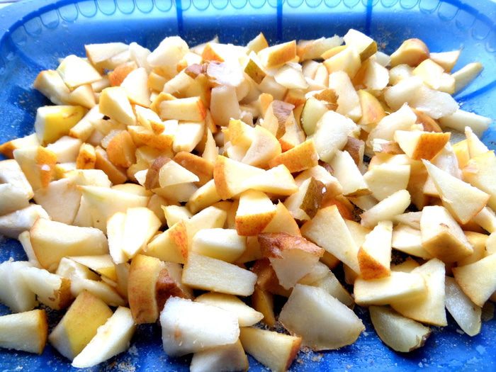 Яблочно-грушевый тарт Татен (tarte Tatin)