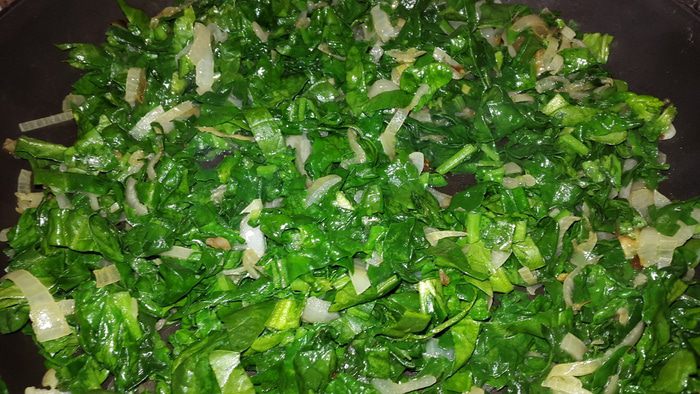 Зеленый микс с кускусом