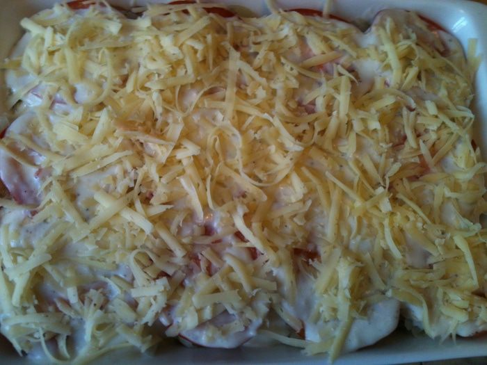 Запеканка из цветной капусты 