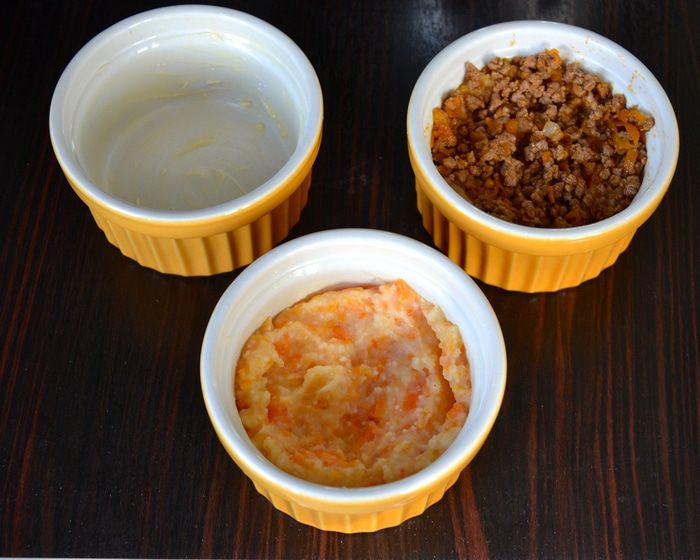 Запеканка Пармантье с морковью (Hachis parmentier)