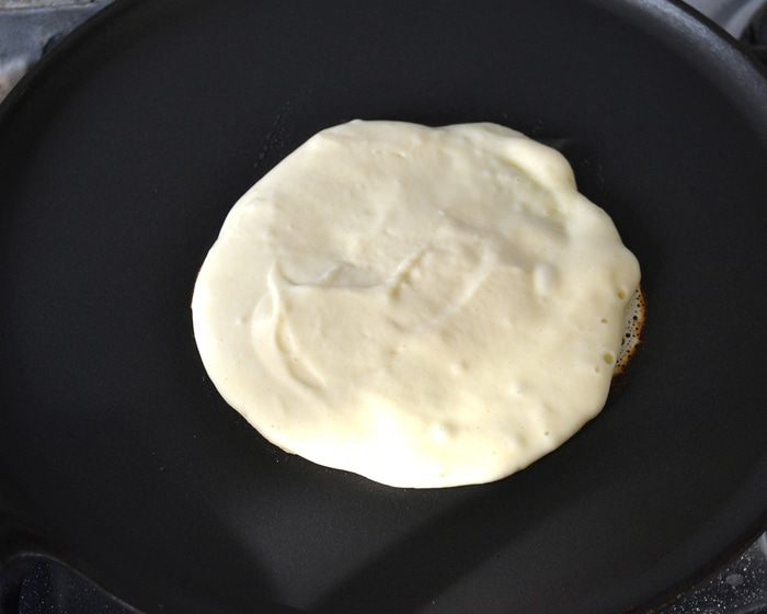 Сырные панкейки