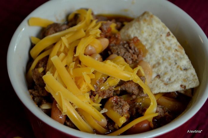 Чили с индюшатиной