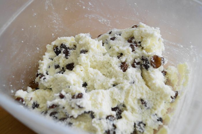 Ретэш с творогом и изюмом