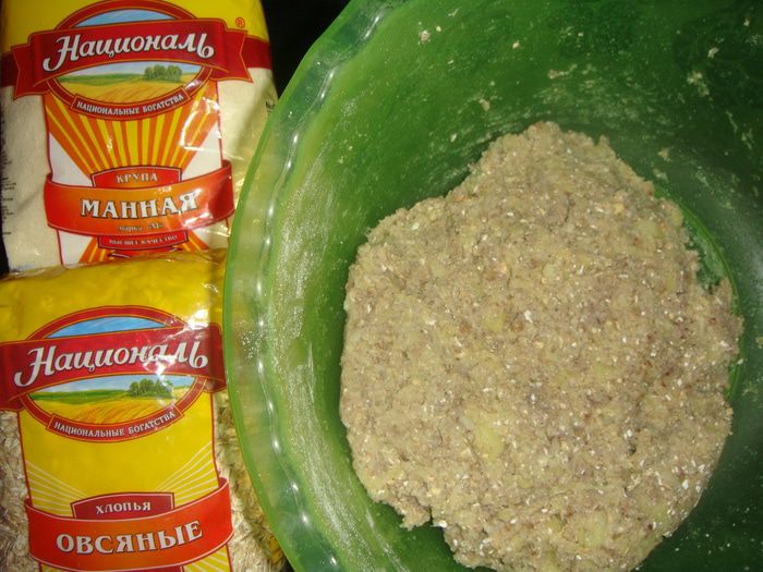 Постные котлеты из гречки и картофеля