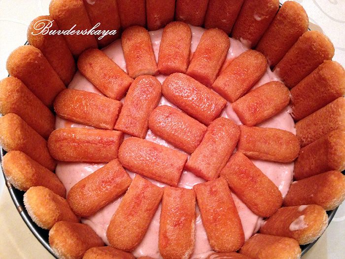 Торт &amp;quot;Клубнично-базиликовое Тирамису&amp;quot;