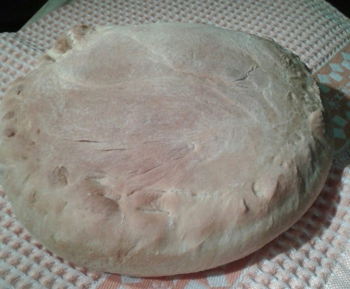 Постный капустный пирог