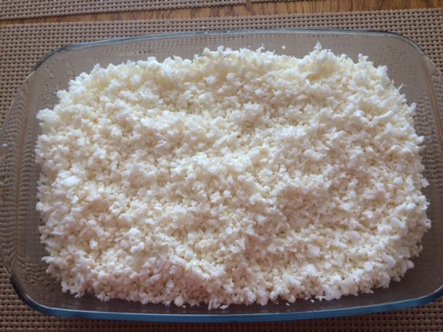 Пицца из цветной капусты