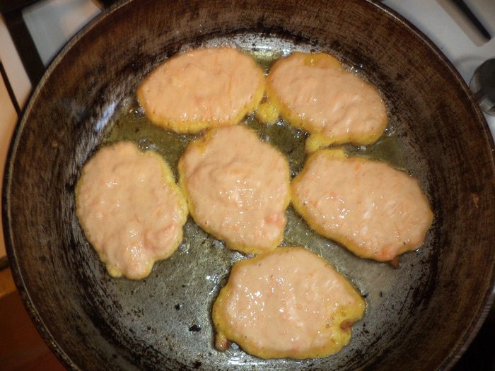 Тыквенные оладушки