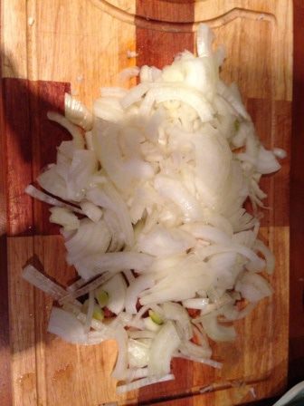 Нежное мясо с овощами