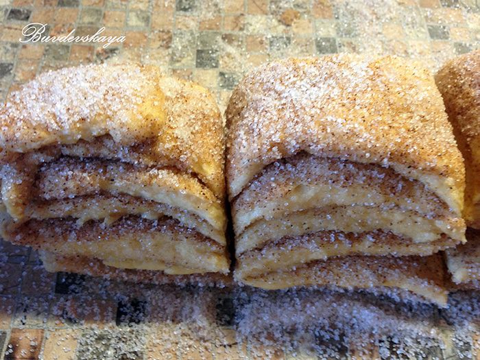 Тыквенный отрывной кекс