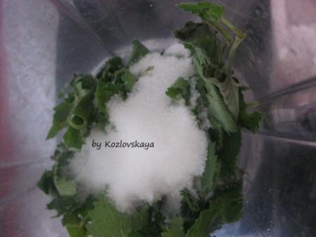 Мятный сироп