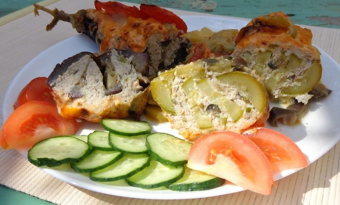 Кебабы в овощах по-турецки