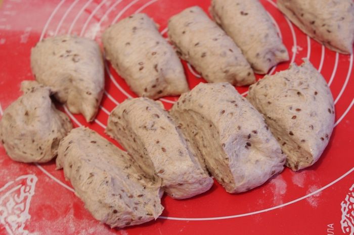 Хлебцы с семенами льна