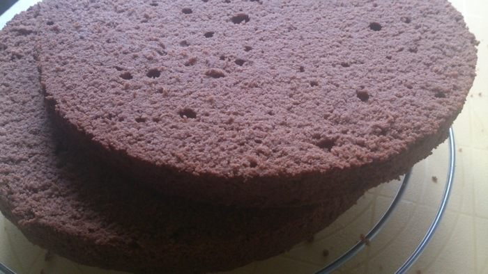 Шоколадно-гречневый торт