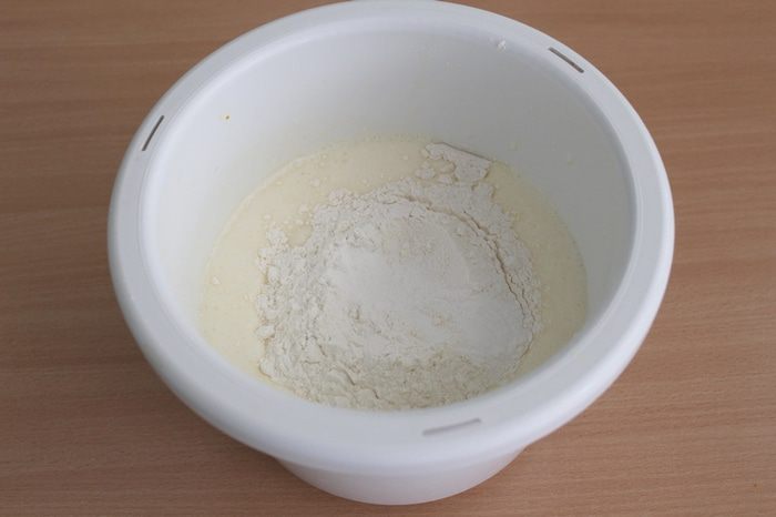 Апельсиновый бездрожжевой кулич