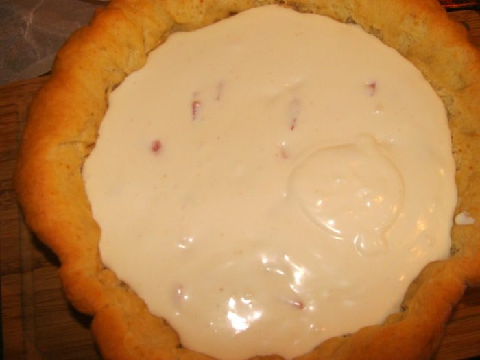 Творожное суфле с клубникой на завтрак &amp;quot; С любимыми не расставайтесь&amp;quot;