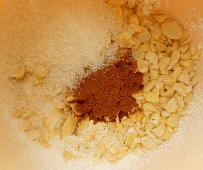 Хрустящий тыквенный пирог с яблоками