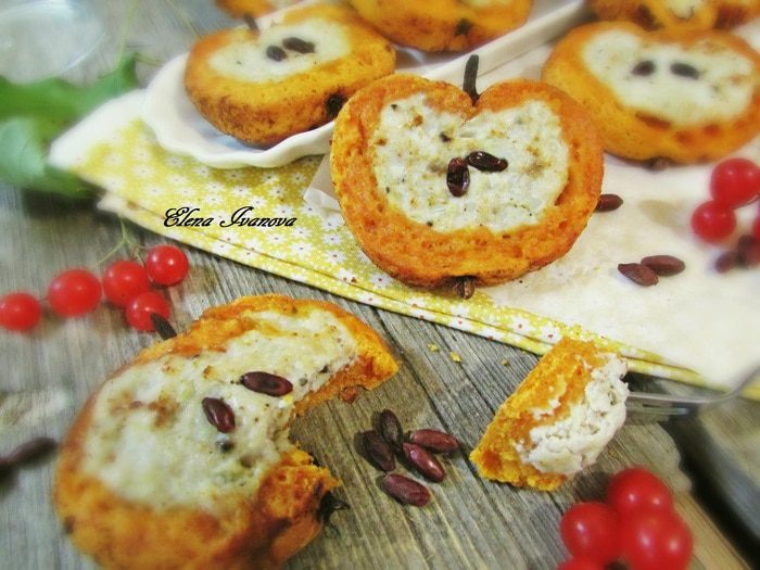 Закуска из курицы «Яблочные дольки»