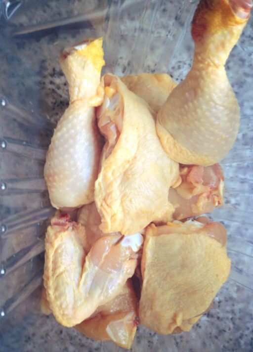 Курица в лимонном соусе с травами прованс 