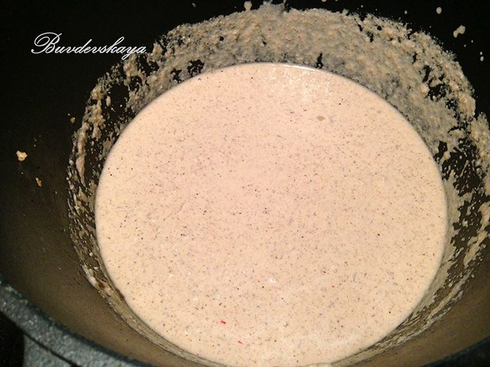 Сациви из курицы с ореховым маслом