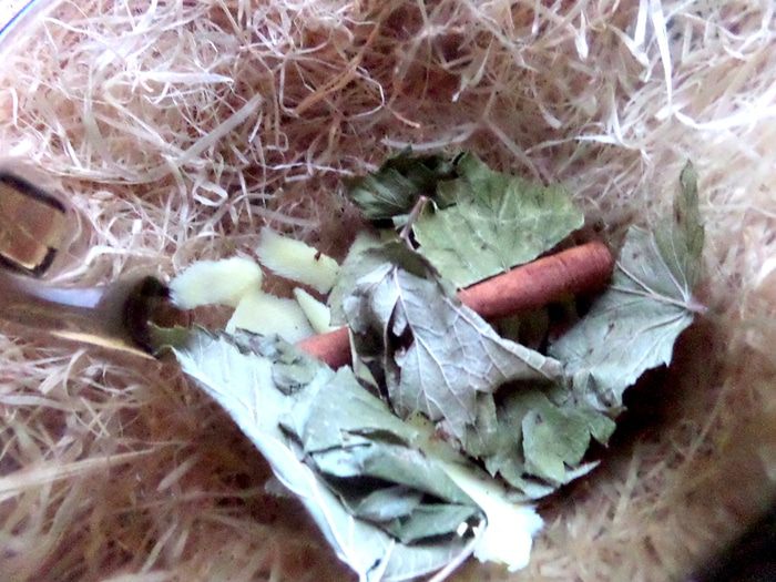 Согревающий чай со специями