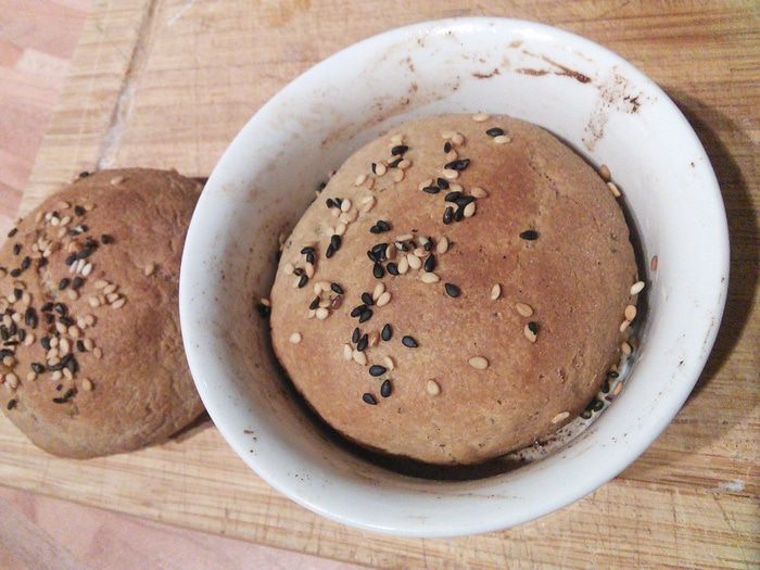 Хлебный кокот с овечьим сыром