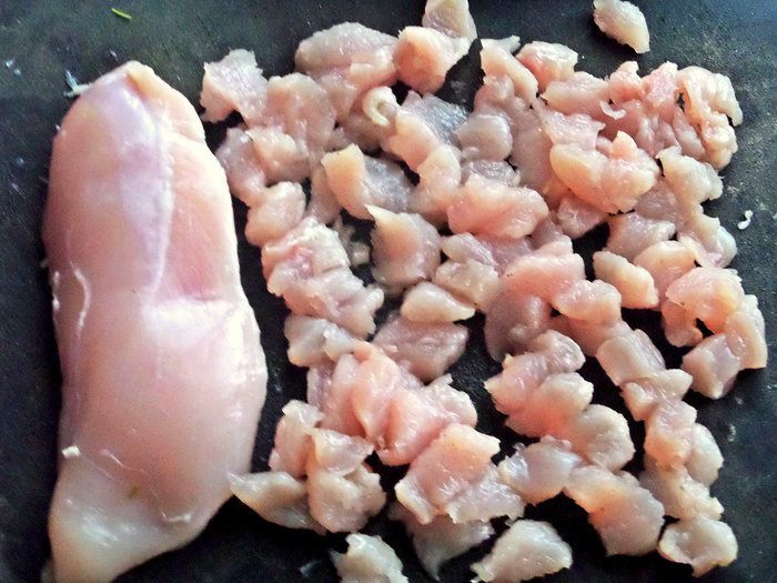 Куриные котлеты с рисом и овощами
