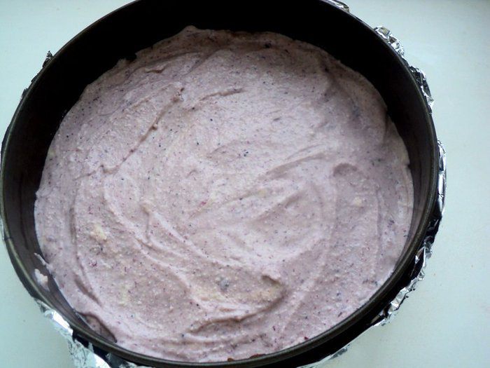 Сырник с черникой «Фиалки»