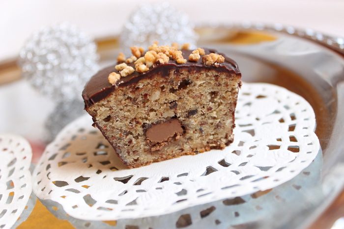 Шоколадно-ореховые мини-кухены