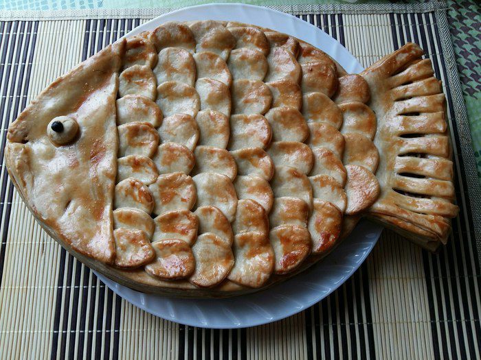 Пирог «Рыбка»
