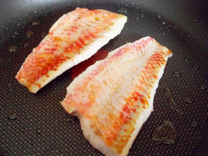 Салатный микс с барабулькой