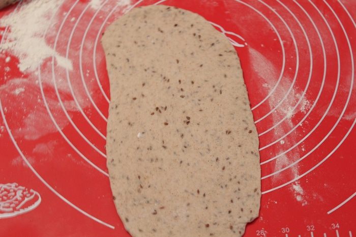 Хлебцы с семенами льна