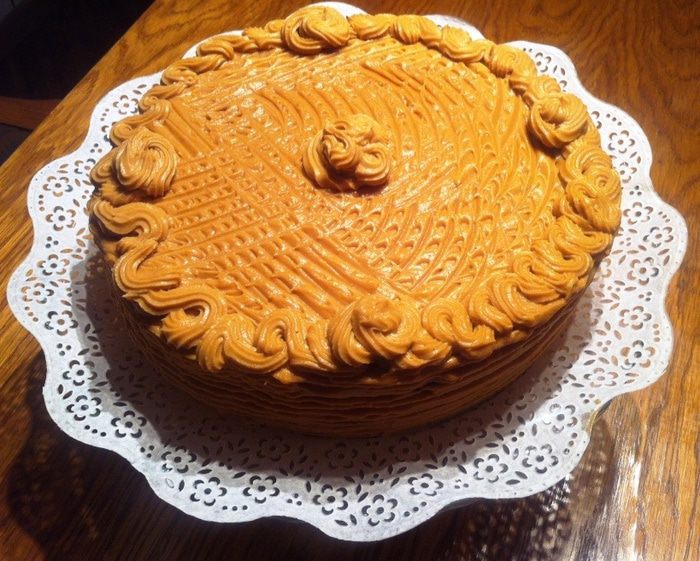 Карамельный торт от Фаркоса Вилмоса (Karamell torta) 